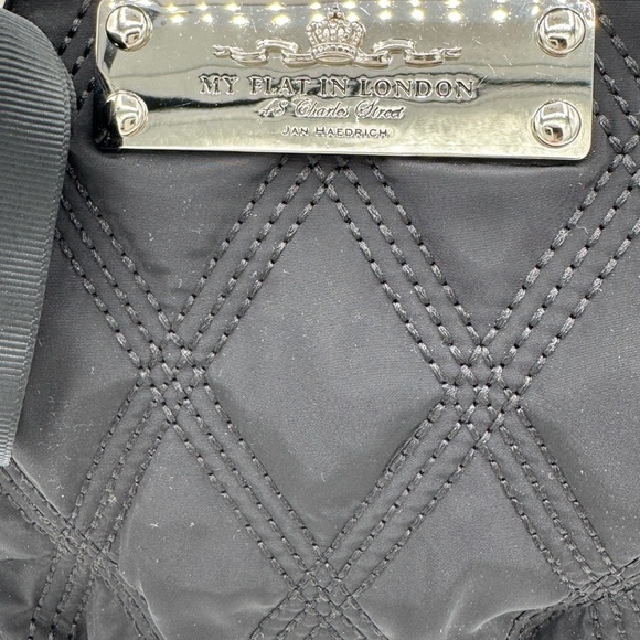 My Flat in London Mini Madison Black Handbag - Picture 5 of 10